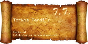 Torkos Teréz névjegykártya